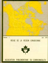 Canadian Parliamentary Review Cover