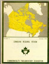 Canadian Parliamentary Review Cover