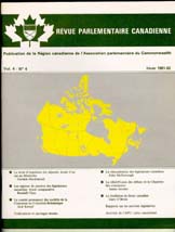 Canadian Parliamentary Review Cover