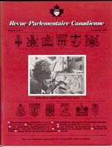 Canadian Parliamentary Review Cover