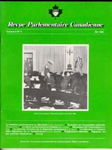 Canadian Parliamentary Review Cover