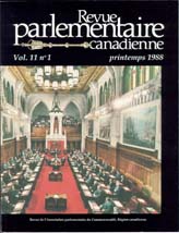 Canadian Parliamentary Review Cover