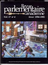 Canadian Parliamentary Review Cover