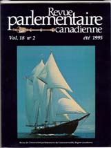 Canadian Parliamentary Review Cover