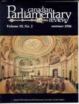 Canadian Parliamentary Review Cover