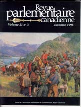 Canadian Parliamentary Review Cover