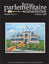 Canadian Parliamentary Review Cover