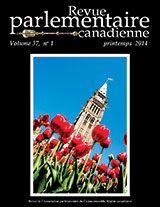 Canadian Parliamentary Review Cover