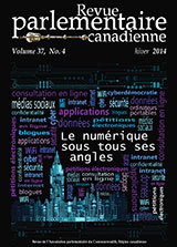 Canadian Parliamentary Review Cover