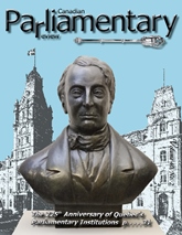 Canadian Parliamentary Review Cover