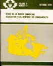 Canadian Parliamentary Review Cover