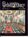 Canadian Parliamentary Review Cover