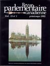 Canadian Parliamentary Review Cover