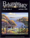 Canadian Parliamentary Review Cover