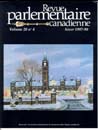 Canadian Parliamentary Review Cover