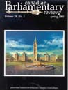 Canadian Parliamentary Review Cover