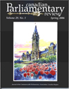 Canadian Parliamentary Review Cover