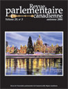 Canadian Parliamentary Review Cover