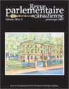 Canadian Parliamentary Review Cover