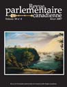 Canadian Parliamentary Review Cover