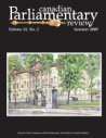 Canadian Parliamentary Review Cover