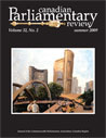 Senate.(Legislative Reports): An article from: Canadian Parliamentary Review Katie Castleton