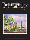 Canadian Parliamentary Review Cover