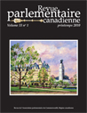 Canadian Parliamentary Review Cover