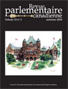 Canadian Parliamentary Review Cover