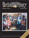 Canadian Parliamentary Review Cover